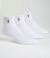 Polo Ralph Lauren Big & Tall Men's Classic Sport 3-Pair Socks Sz. Extra Large