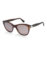 Designed and crafted in Italy, Persol - from the Italian per il sole meaning for the sun - is a favorite among tastemakers and celebrities for its impeccable fit and incredible clarity. The brand's patented Meflecto temples offer a secure fit, while crystal-tempered sunglass lenses provide protection with distortion-free vision. With a brand character that can best be described as classy, exclusive, stylish, and unique, Persol continues to go beyond trends. Designed and crafted in Italy, Persol - from the Italian per il sole meaning for the sun - is a favorite among tastemakers and celebrities for its impeccable fit and incredible clarity. The brand's patented Meflecto temples offer a secure fit, while crystal-tempered sunglass lenses provide protection with distortion-free vision. With a brand character that can best be described as classy, exclusive, stylish, and unique, Persol continues to go beyond trends.