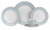 Mikasa Parchment Blue Fine China 5-Piece Placesetting, Service for 1