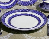 Mottahedeh Indigo Wave Dinner Plate Mottahedeh Indigo Wave Dinner Plate