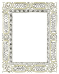 Olivia Riegel Czarina 5x7 Swarovski Crystal & Faux Pearl Wedding Photo Picture Frame Olivia Riegel Czarina 5x7 Swarovski Crystal & Faux Pearl Wedding Photo Picture Frame