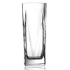 Alfieri glasses are distinguished by their thick gently square bases that refract light through drinks and ice cubes. Named for one of Italy's most illustrious poets and playwrights, Alfieri seems the perfect choice for pre-theater drinks.