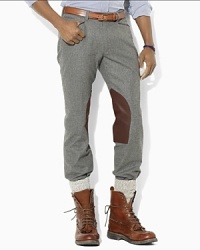 A cozy rendition of the classic riding pant, the Whitlock is designed from supremely soft flannel with supple leather accents. A cozy rendition of the classic riding pant, the Whitlock is designed from supremely soft flannel with supple leather accents.