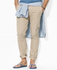 Inspired by classic nautical detailing, the modern-fitting G.I. pant is tailored in durable slub cotton twill for the ultimate in casual comfort. Inspired by classic nautical detailing, the modern-fitting G.I. pant is tailored in durable slub cotton twill for the ultimate in casual comfort.