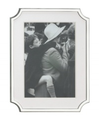 Always look your best. Simply timeless, the Sullivan Street picture frame by kate spade features narrow silver-plated trim with pretty architectural detail and a white mat that flatters any photo. Always look your best. Simply timeless, the Sullivan Street picture frame by kate spade features narrow silver-plated trim with pretty architectural detail and a white mat that flatters any photo.