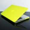 TopCase® Rubberized Neon Yellow Hard Case Cover for Macbook Pro 13-inch 13 (A1278/with or without Thunderbolt) with TopCase® Mouse Pad