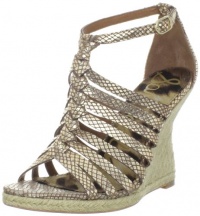 Sam Edelman Women's Annabel Wedge Sandal,Egyptian Gold/Snake,7 M US Sam Edelman Women's Annabel Wedge Sandal,Egyptian Gold/Snake,7 M US