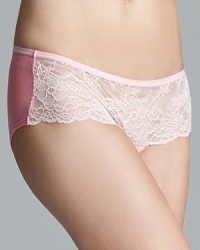 Girlish style starts with a pretty lace hipster from Honeydew. Girlish style starts with a pretty lace hipster from Honeydew.