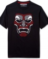 This Sean John tee boasts a unique mask graphic and a comfortable cotton fit.