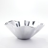 This all-purpose scalloped bowl is polished and refined. Great for both casual and formal dining.