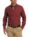 Nautica Men's Long Sleeve Mini Saturated Check Shirt