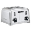 Cuisinart CPT-180W Metal Classic 4-Slice Toaster, White and Stainless