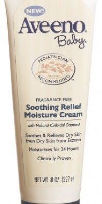 Aveeno Baby Soothing Relief Moisture Cream, Fragrance Free, 8-Ounce Tubes (Pack of 4) Aveeno Baby Soothing Relief Moisture Cream, Fragrance Free, 8-Ounce Tubes (Pack of 4)