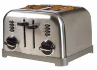 Cuisinart CPT-180FR Classic Brushed 4-Slice Toaster Factory Refurbished, Stainless Steel Cuisinart CPT-180FR Classic Brushed 4-Slice Toaster Factory Refurbished, Stainless Steel