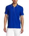 Calvin Klein Sportswear Men's Short Sleeve Hidden Placket Polo Shirt