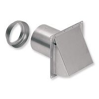 Broan 885AL Wall Cap Aluminum for 3 and 4 round duct Broan 885AL Wall Cap Aluminum for 3 and 4 round duct