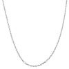 Sterling Silver 1.1-mm Round Cable Chain