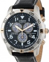 Citizen Men's BL5476-00E Eco-Drive Two Tone Perpetual Calendar Chronograph Watch