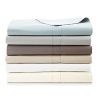 Pure luxury in 800-thread count Egyptian cotton with double hemstitch detail. Imported.