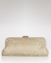 The party-perfect clutch from BCBGMAXAZRIA has a unique, dance-til-dawn quality about it. Carry this beaded beauty for night-right accessorizing.