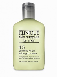 Gentle exfoliation for oily skin-types. Sweeps away excess oil, helping to minimize oil build-up and maintain clearer skin. De-flakes skin's surface to smooth and soften. Ensures a closer, more comfortable shave. 6.7 oz. Gentle exfoliation for oily skin-types. Sweeps away excess oil, helping to minimize oil build-up and maintain clearer skin. De-flakes skin's surface to smooth and soften. Ensures a closer, more comfortable shave. 6.7 oz.