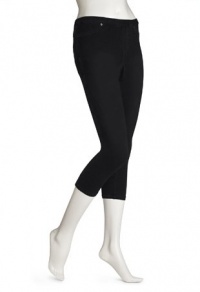 Hue Women's Skinny Jeanz Capri Legging, White, Small Hue Women's Skinny Jeanz Capri Legging, White, Small