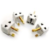 Tmvel 2 in 1 Universal to United Kingdom UK Adapter Plug (Type G) - 4 Pack - High Quality - CE Certified - RoHS Compliant