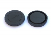 EzFoto Body Cap and Lens Rear Cap for Sony E-Mount NEX-3 NEX-5 NEX-3C NEX-5N NEX-VG10 Camera