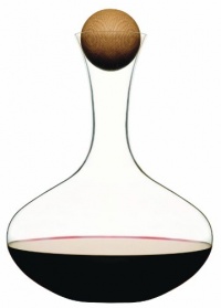 Sagaform 5010116 Wine Carafe with Oak Stopper Sagaform 5010116 Wine Carafe with Oak Stopper