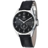 Tag Heuer Carrera Calibre 6 Heritage Mens Black Leather Strap Automatic Watch WAS2110.FC6180