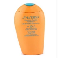 Shiseido Protective Tanning Emulsion SPF 10 for Unisex (Face and Body), 150 Ounce Shiseido Protective Tanning Emulsion SPF 10 for Unisex (Face and Body), 150 Ounce