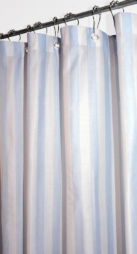 Eileen West Vintage Chintz 72 Inch by 72 Inch Shower Curtain, Sky/White Eileen West Vintage Chintz 72 Inch by 72 Inch Shower Curtain, Sky/White