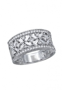Effy Jewlery 14K White Gold Diamond Ring, 1.08 TCW Ring size 7 Effy Jewlery 14K White Gold Diamond Ring, 1.08 TCW Ring size 7