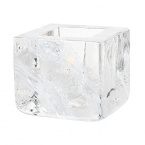 Kosta Boda Brick Votive, White