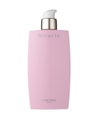 Modern. Sophisticated. Light-filled. Serene. The zest of brilliant freesia, peppered with ginger. The splendor of magnolias, serenely balanced by warm, amber notes. Experience this moisture-rich lotion that softens and silkens skin with the lasting aura of MIRACLE. Modern. Sophisticated. Light-filled. Serene. The zest of brilliant freesia, peppered with ginger. The splendor of magnolias, serenely balanced by warm, amber notes. Experience this moisture-rich lotion that softens and silkens skin with the lasting aura of MIRACLE.
