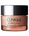 Glammy Winner as voted by Glamour magazine. Diminishes the appearance of eye puffs, darkness, fine lines. Lightweight, non-creep, cream/gel formula actually helps hold eye makeup in place. For use morning and night, under eyes and on the lids. 