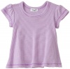 Splendid Littles Baby-girls Newborn Striped Swing Tee, Macaroon, 3-6 Months