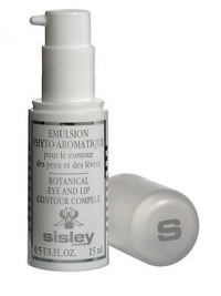Botanical Eye/Lip Contour Complex. This highly effective, deeply penetrating complex reduces dryness and the appearance of fine lines and wrinkles around sensitive eye and lip areas, while maintaining skin's normal hydration. Contains botanical extracts to tone, smooth, soften and soothe. 0.5 oz. Made in France. Botanical Eye/Lip Contour Complex. This highly effective, deeply penetrating complex reduces dryness and the appearance of fine lines and wrinkles around sensitive eye and lip areas, while maintaining skin's normal hydration. Contains botanical extracts to tone, smooth, soften and soothe. 0.5 oz. Made in France.