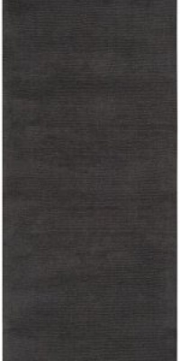 Area Rug 2x8 Runner Solid/Striped Charcoal Color - Surya Mystique Rug from RugPal Area Rug 2x8 Runner Solid/Striped Charcoal Color - Surya Mystique Rug from RugPal