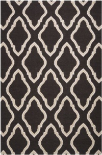 Area Rug 2x8 Runner Transitional Black-Cream Color - Surya Fallon Rug from RugPal Area Rug 2x8 Runner Transitional Black-Cream Color - Surya Fallon Rug from RugPal