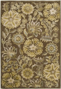 Area Rug 2x3 Rectangle Transitional Mocha Color - Surya Basilica Rug from RugPal Area Rug 2x3 Rectangle Transitional Mocha Color - Surya Basilica Rug from RugPal
