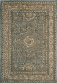 Area Rug 2x7 Runner Traditional Light Blue Color - Momeni Belmont Rug from RugPal Area Rug 2x7 Runner Traditional Light Blue Color - Momeni Belmont Rug from RugPal