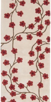 Area Rug 2x8 Runner Transitional Ivory Color - Surya Bombay Rug from RugPal Area Rug 2x8 Runner Transitional Ivory Color - Surya Bombay Rug from RugPal