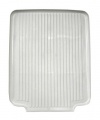 Better Houseware 1480/W Large Dish Drainer Board, White