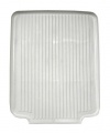 Better Houseware 1480/W Large Dish Drainer Board, White