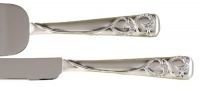 Hortense B. Hewitt Wedding Accessories Sparkling Love Silver-Plated Cake Knife and Server Set Hortense B. Hewitt Wedding Accessories Sparkling Love Silver-Plated Cake Knife and Server Set