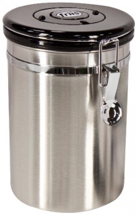 Friis 16-Ounce Coffee Vault, Stainless Steel Friis 16-Ounce Coffee Vault, Stainless Steel