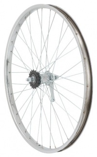 Avenir 36H Nutted Cruiser Style Rear Wheel with Coaster Brake (Silver, 26 x 1.75-Inch) Avenir 36H Nutted Cruiser Style Rear Wheel with Coaster Brake (Silver, 26 x 1.75-Inch)