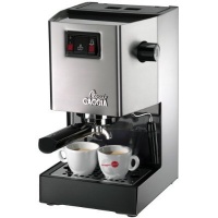 Gaggia 14101 Classic Espresso Machine, Brushed Stainless Steel With 2 Free Espresso Coffee Cans and More... Gaggia 14101 Classic Espresso Machine, Brushed Stainless Steel With 2 Free Espresso Coffee Cans and More...