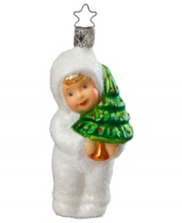 A Christmas tradition. Adorn your tree with this mouth-blown, hand-painted ornament, made with signature Inge-Glas craftsmanship. A Christmas tradition. Adorn your tree with this mouth-blown, hand-painted ornament, made with signature Inge-Glas craftsmanship.